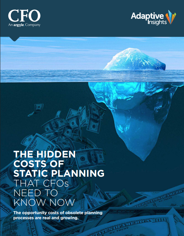 THE HIDDEN COSTS OF STATIC PLANNING THAT CFOs NEED TO KNOW NOW