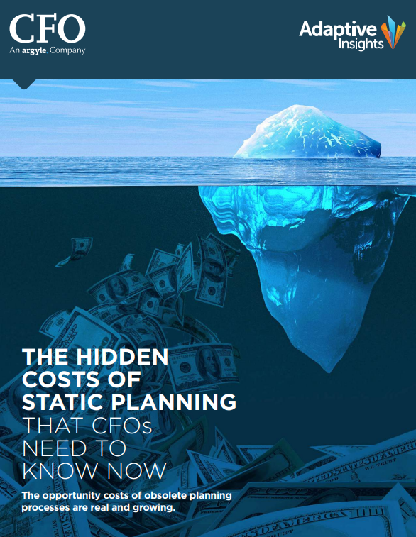 THE HIDDEN COSTS OF STATIC PLANNING THAT CFOs NEED TO KNOW NOW